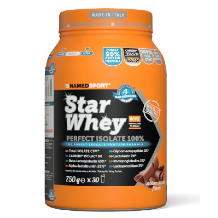 Named Sport Star Whey Isolate Sublime Chocolate 750g