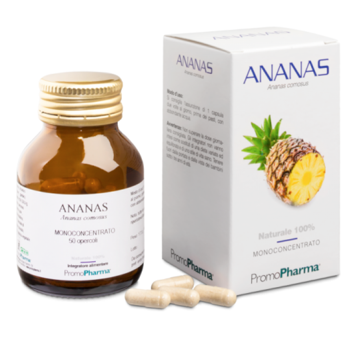 PromoPharma Ananas Integratore Alimentare 50 Capsule