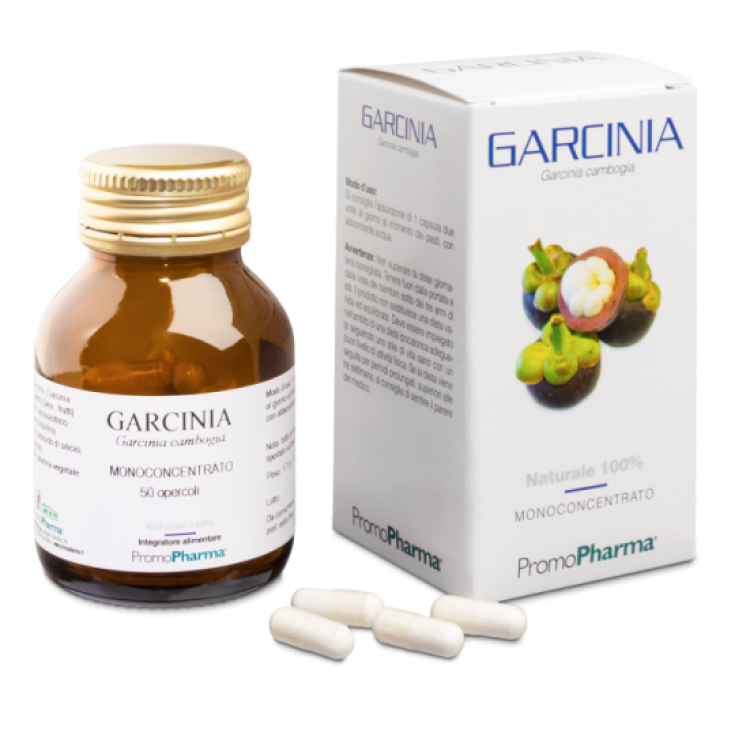 PromoPharma Garcinia Monoconcentrato Integratore Alimentare 50 Capsule