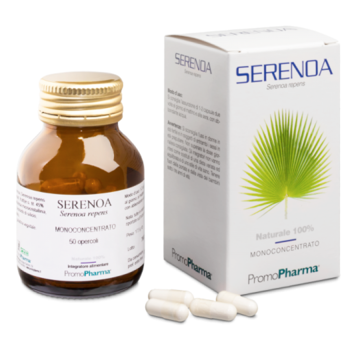 PromoPharma Serenoa Monoconcentrato Integratore Alimentare 50 Capsule