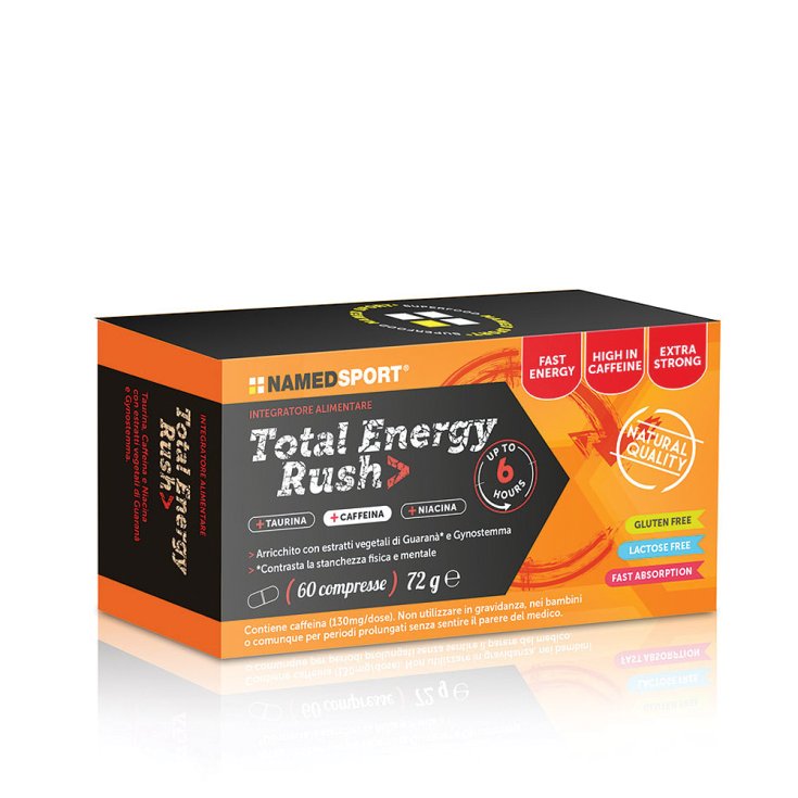NamedSport Total Energy Rush Integratore Alimentare 60 Compresse
