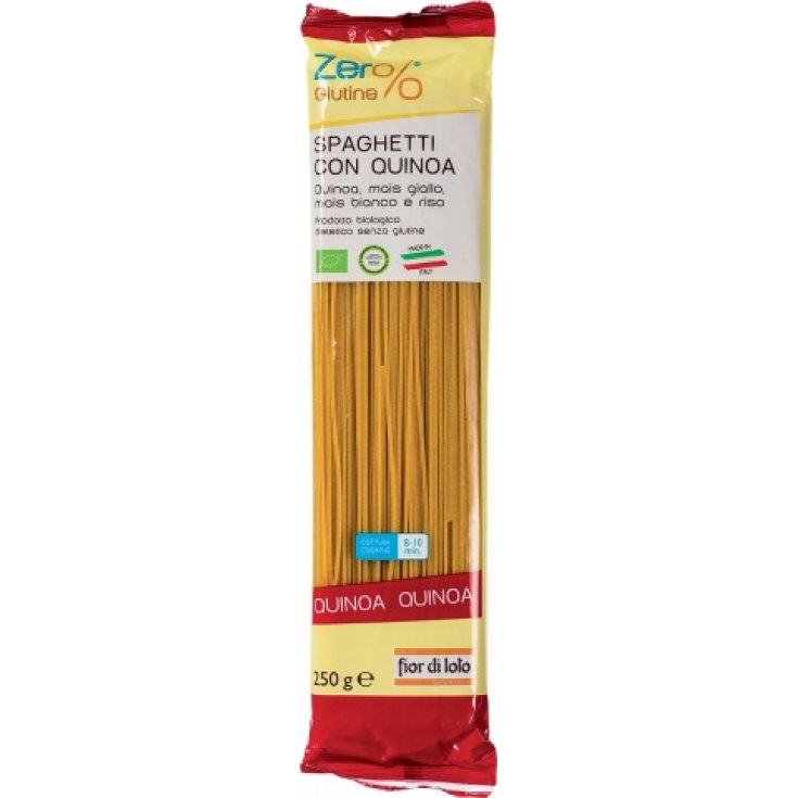 Fior Di Loto Zero% Glutine Spaghetti Con Quinoa Bio 250g
