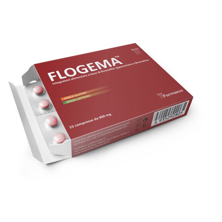 Farmakos Flogema Integratore Alimentare 15 Compresse