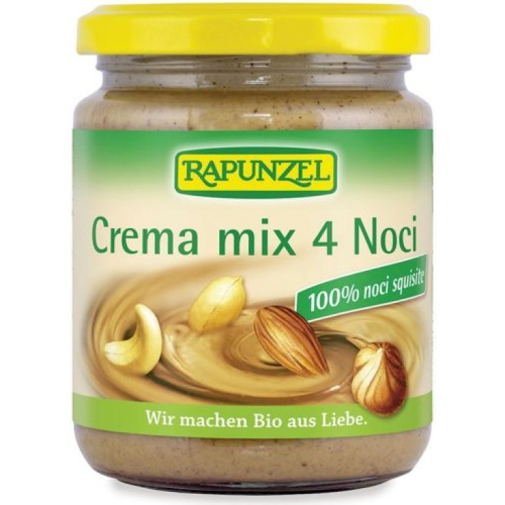 Rapunzel Crema Mix 4 Noci 100% Noci Squisite 250g