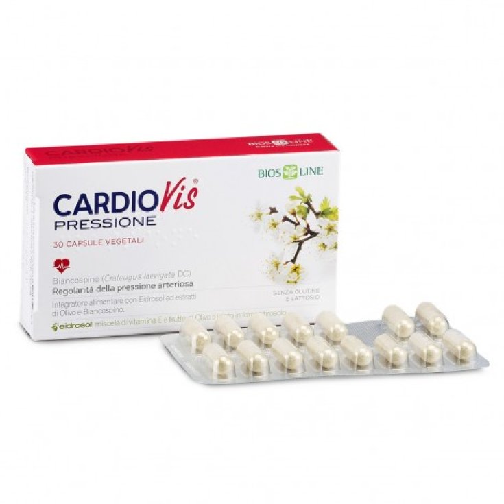 BiosLine CardioVis Pressione Integratore Alimentare 30 Capsule