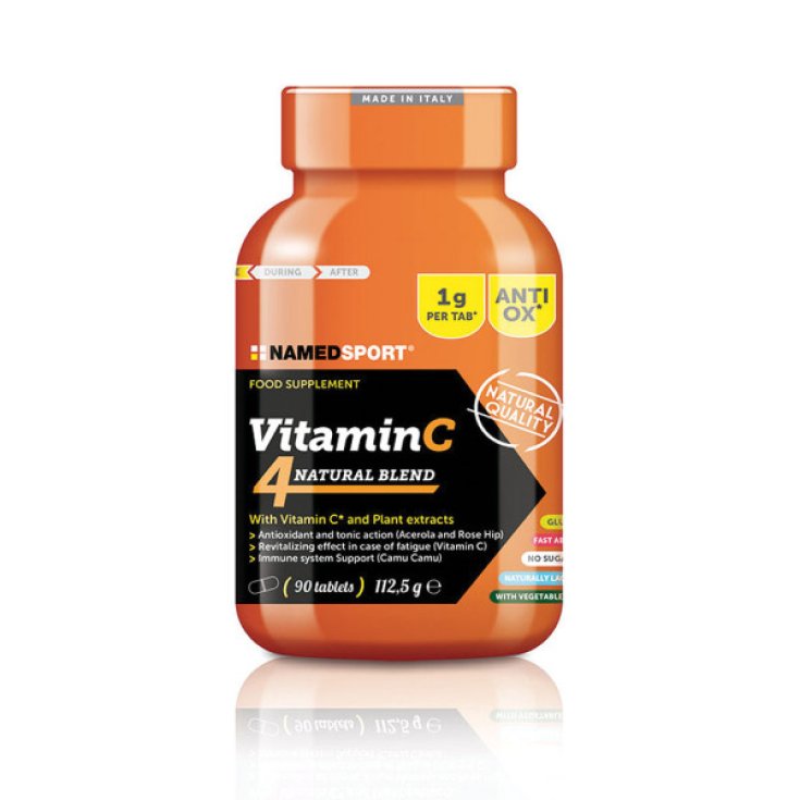 Named Sport Vitamin C 4 Natural Blend Integratore Alimentare 90 Compresse
