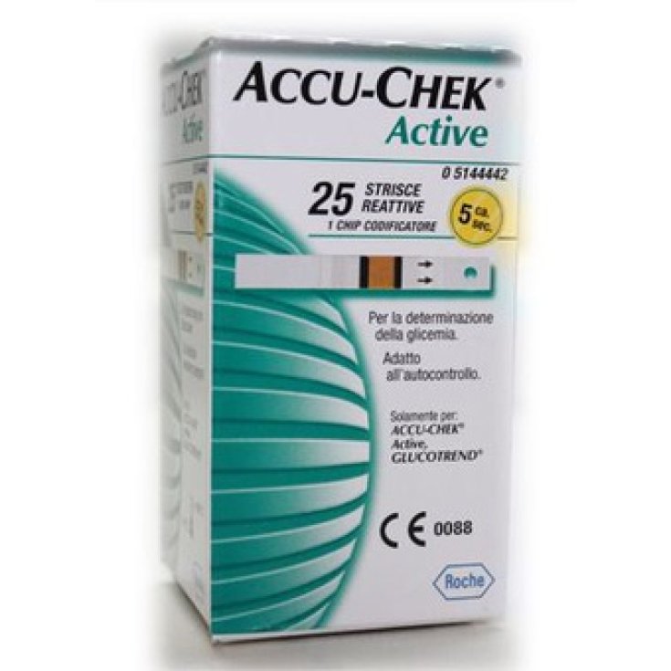 Accu-Chek Active 25 Strisce Reattive