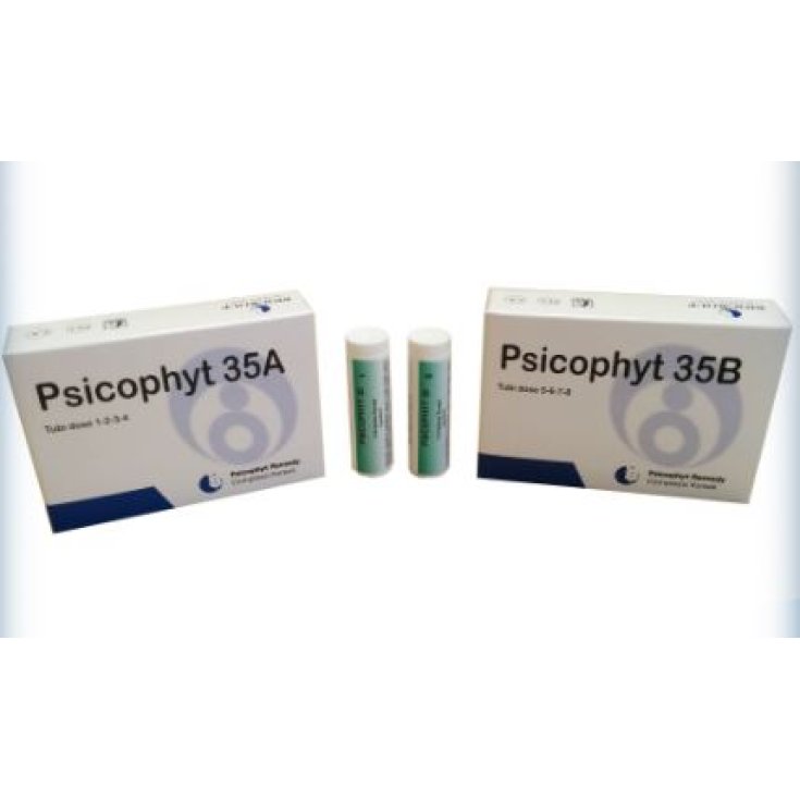 Biogroup Psicophyt Remedy 35B Globuli Rimedio Omeopatico 4 Tubi x1,2g