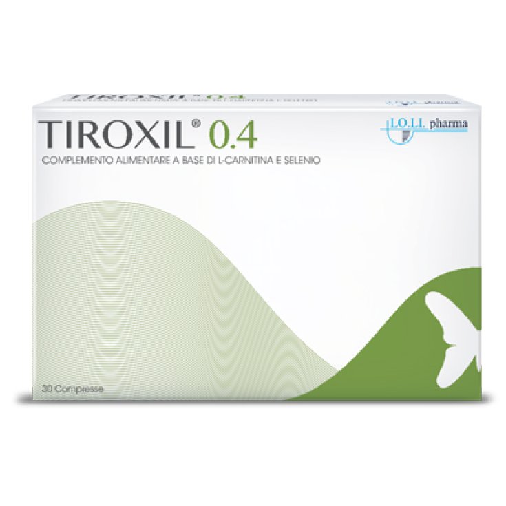 Loli Pharma Tiroxil 0,4 Integratore Alimentare 30 Compresse