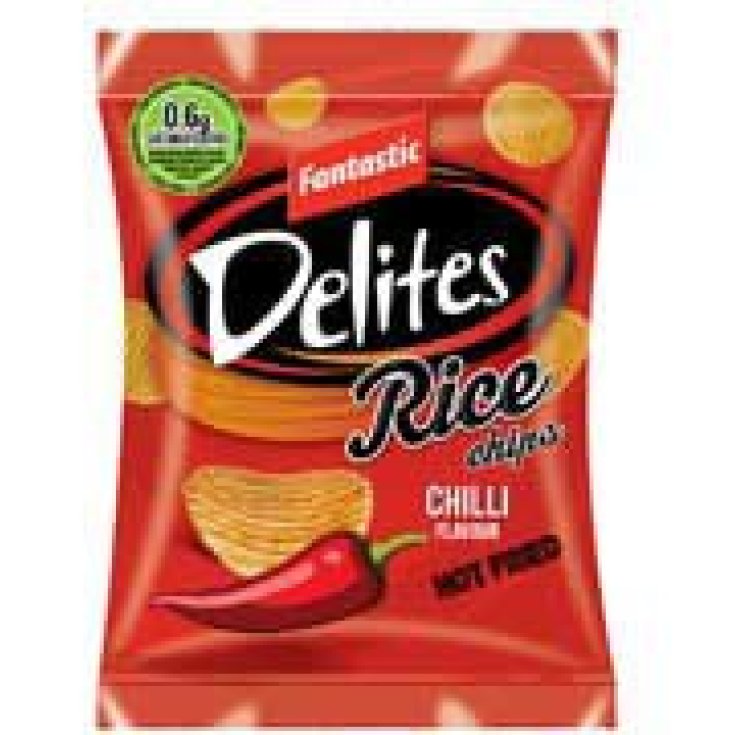 Fantastic Delites Rice Chips Gusto Chili Senza Glutine 50g