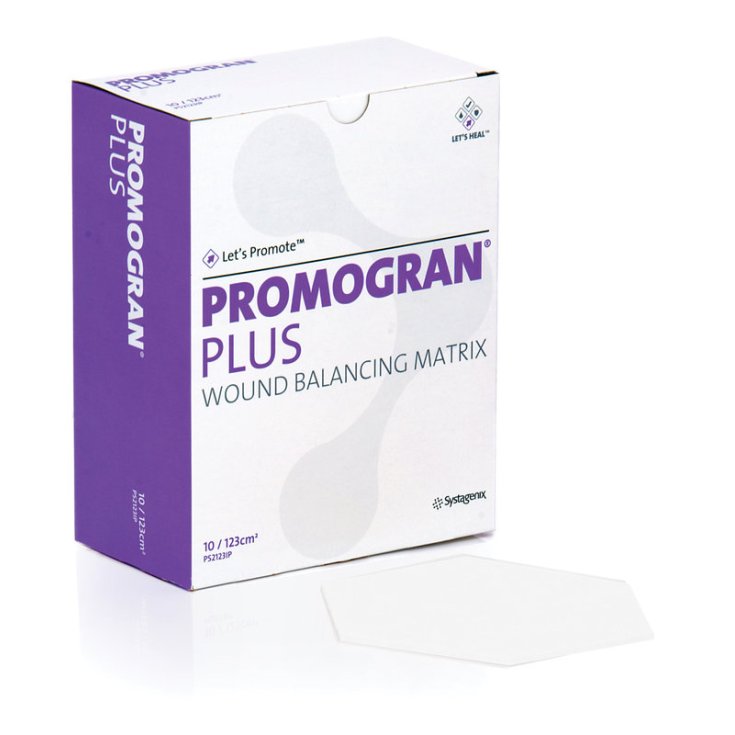Systagenics Promogran Plus Medicazione Taglia L 10 Pezzi