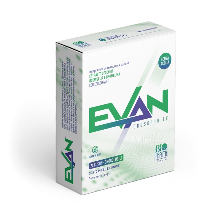 Biohealth Evan Orosolubile Integratore Alimentare 20 Stick Pack