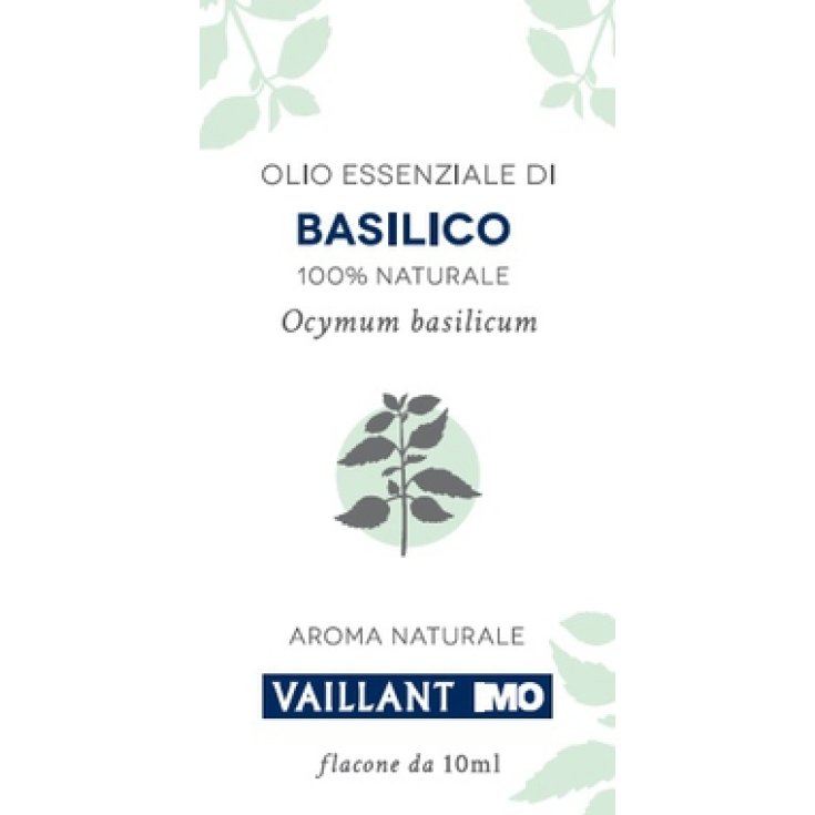 I.m.o. Linea Vaillant Olio Essenziale Di Basilico 100% Naturale 10ml