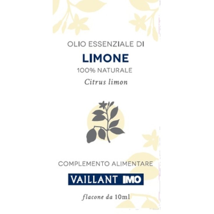 I.m.o. Linea Vaillant Olio Essenziale Di Limone 100% Naturale 10ml