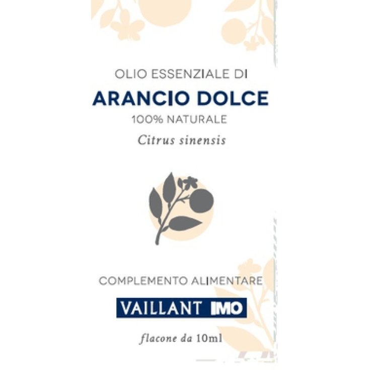I.m.o. Linea Vaillant Olio Essenziale Di Arancio Dolce 100% Naturale 10ml