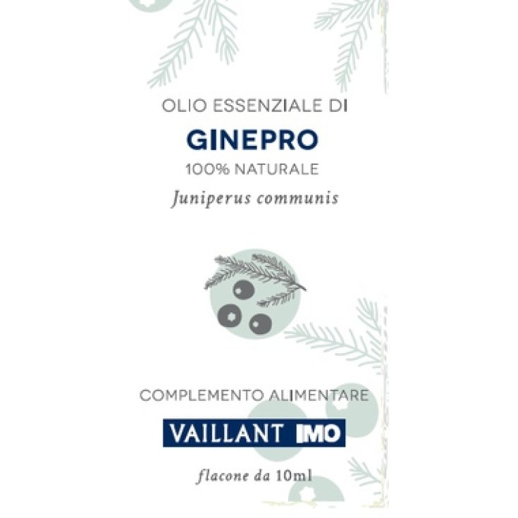 I.m.o. Linea Vaillant Olio Essenziale Di Ginepro 100% Naturale 10ml