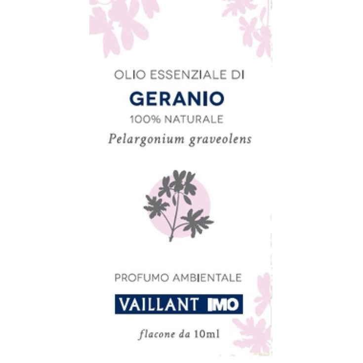 I.m.o. Linea Vaillant Olio Essenziale Di Geranio 100% Naturale 10ml