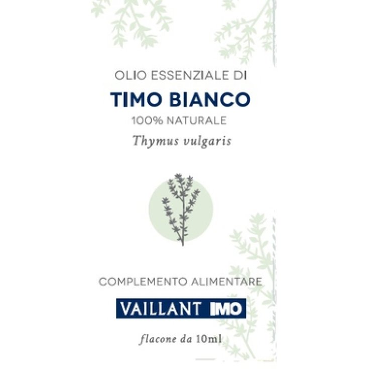 I.m.o. Linea Vaillant Olio Essenziale Di Timo Bianco 100% Naturale 10ml