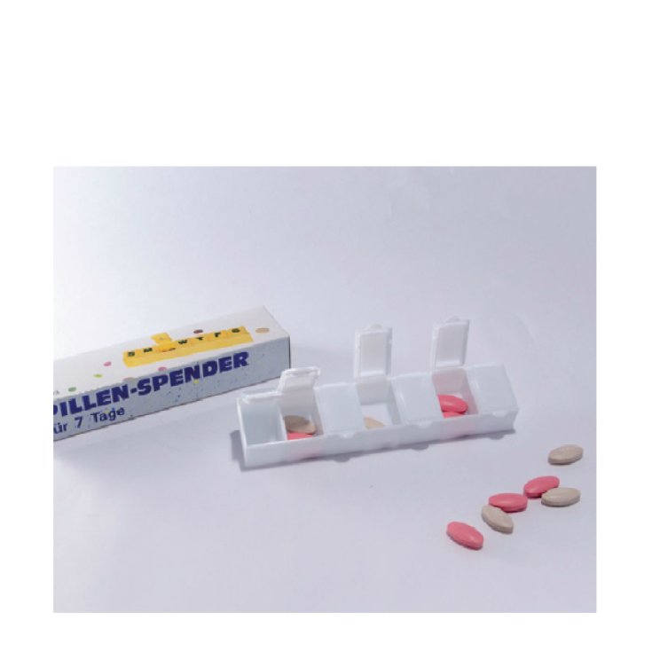 Portapillole Settimanale X4 Easy Italiano - Sanitari Farmacia Accessori  Pillole