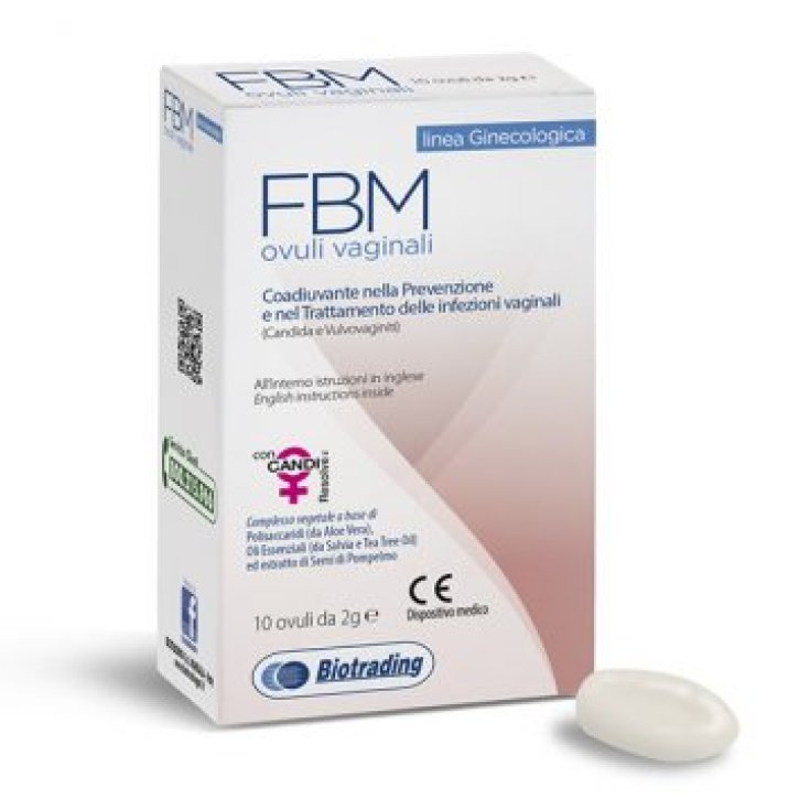 Biotrading Fbm Ovuli Vaginali 10 Pezzi Da 20g