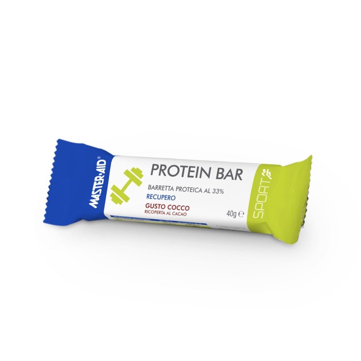 Master-Aid® Sport Protein Bar Barretta Proteica Al 33% Recupero Gusto Cocco 40g