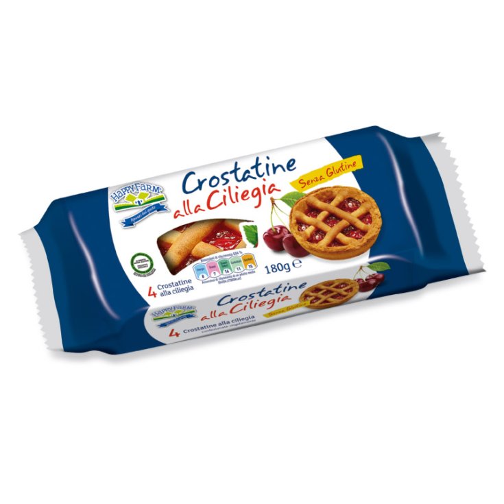 Happy Farm Crostatine Alla Ciliegia Senza Glutine 180g
