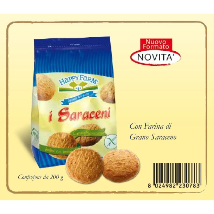 Happy Farm Biscotti I Saraceni Senza Glutine 200g
