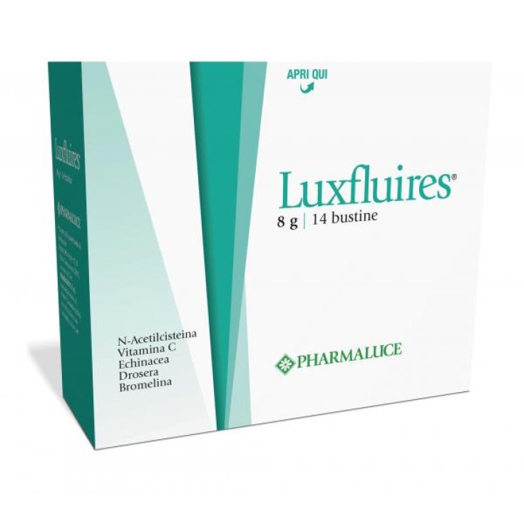 Pharmaluce Luxfluires Bustine Integratore Alimentare  14 Bustine
