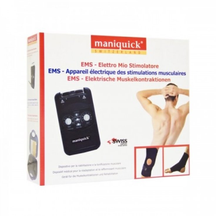 Sanico Maniquick Apparecchio Elettro Mio Stimolatore Con Pila 1 Pezzo