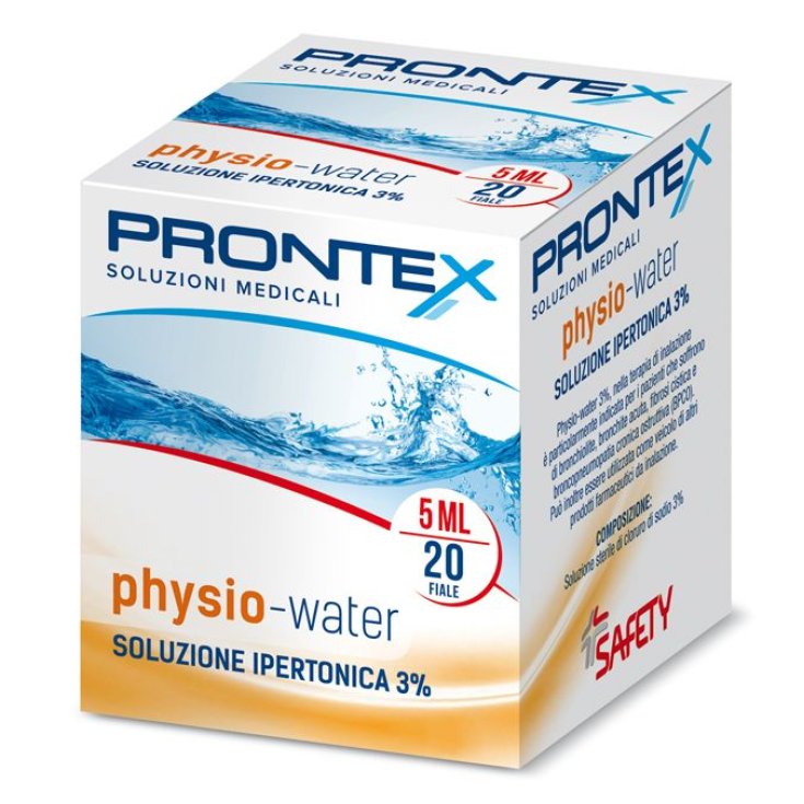 Safaty Orontex Physio-Water Soluzione Ipertonica 20 Fiale Da 5ml