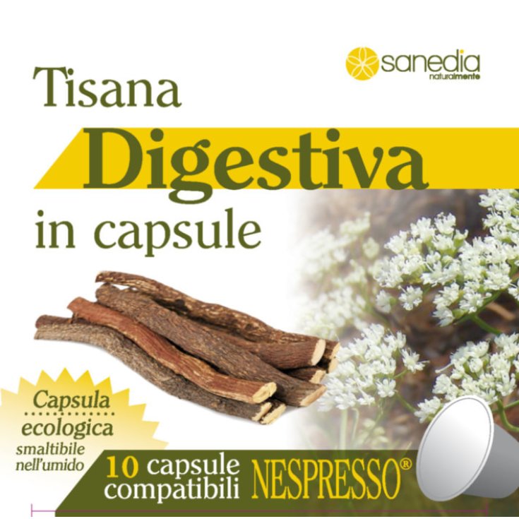 Sanedia Tisana Digestiva 10 Capsule