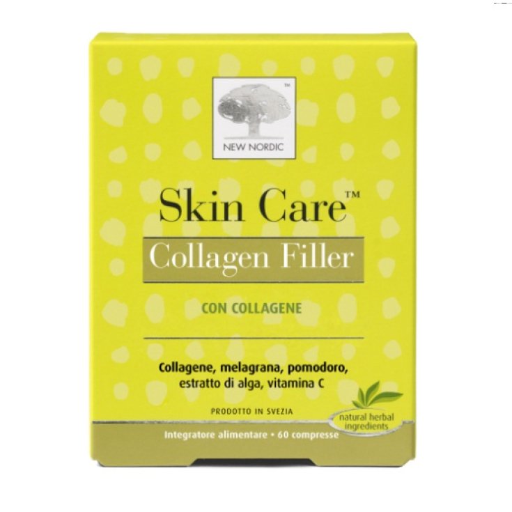 New Nordic Skin Care Collagen Filler Integratore Alimentare 60 Compresse