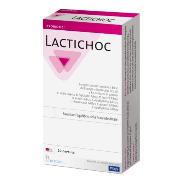 Biocure Lactichoc Integratore Alimentare 20 Capsule