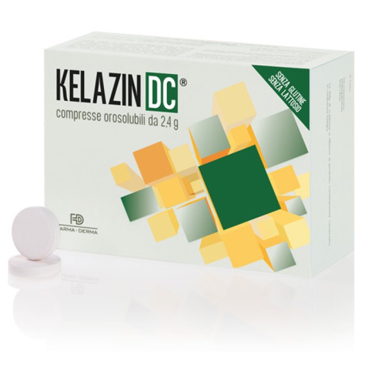 Farma-Derma Kelazin DC® Integratore Alimentare 16 Compresse Orosolubili
