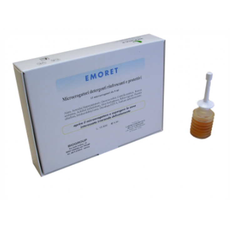 Biogroup Emoret Detergente Rinfrescante Protettivo 6 Microerogatori 6ml
