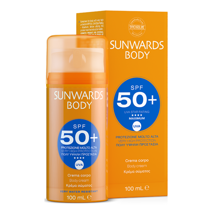 Synchroline Sunwards Body Cream Protezione Molto Alta Spf50+ 100ml