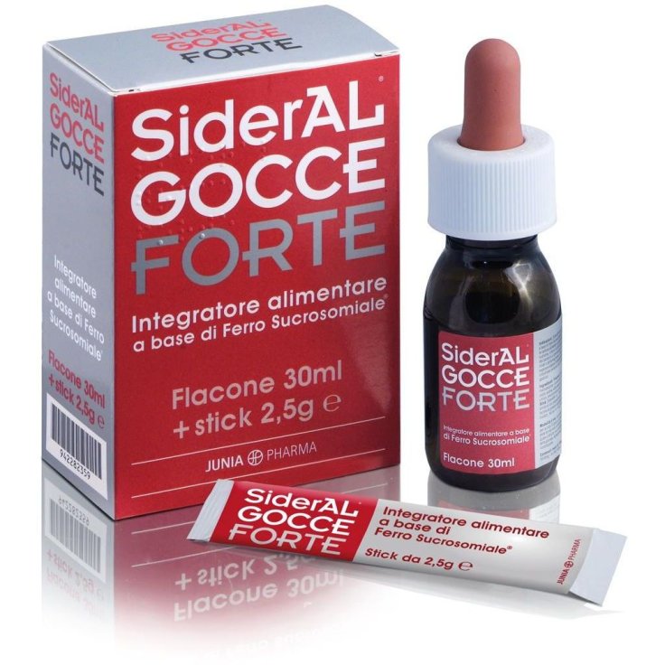 Sideral Gocce Forte Integratore Alimentare Senza Glutine Junia Pharma 30ml