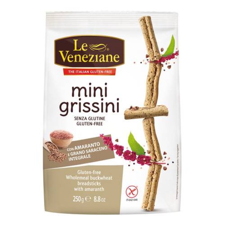 Le Veneziane Minigrissini Amaranto E Grano Saraceno 250g