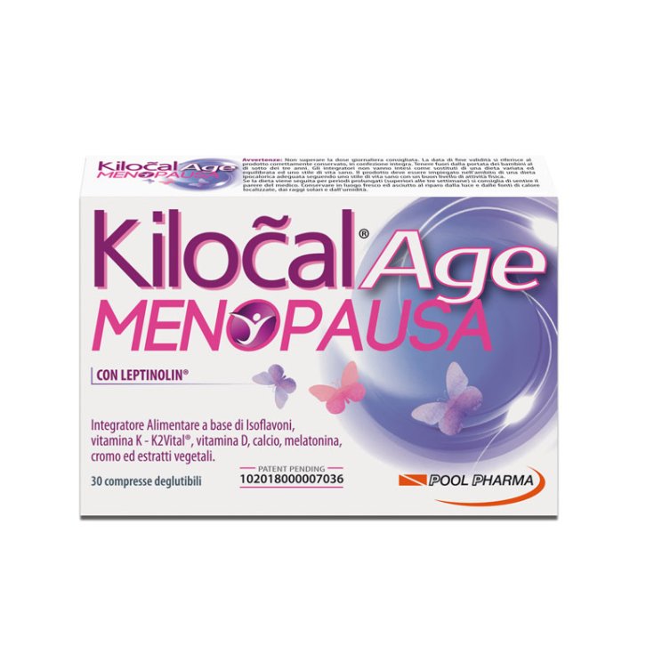 Kilocal Age Menopausa Integratore Alimentare 30 Compresse
