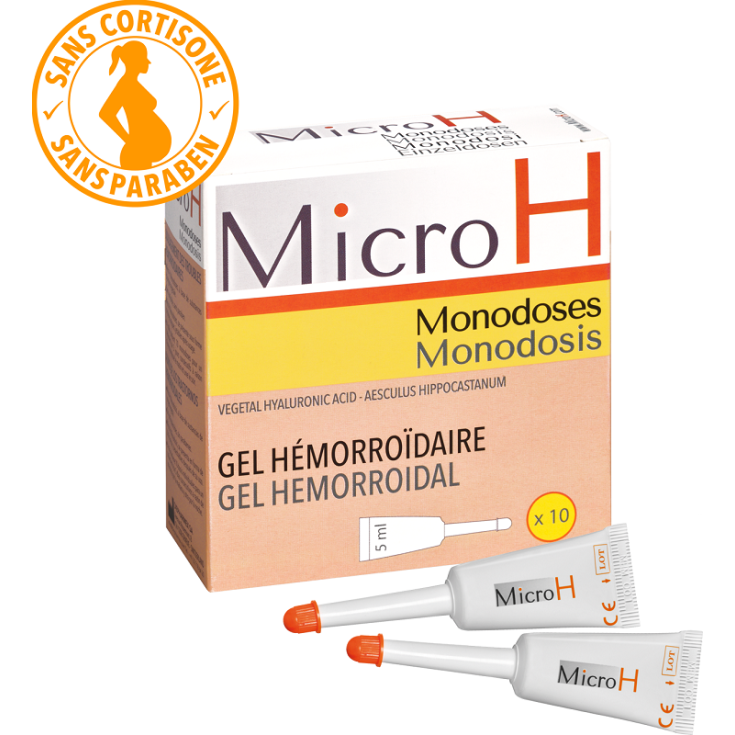 Micro H Monodosi Gel Emorroidi  10 Confezioni Monodose