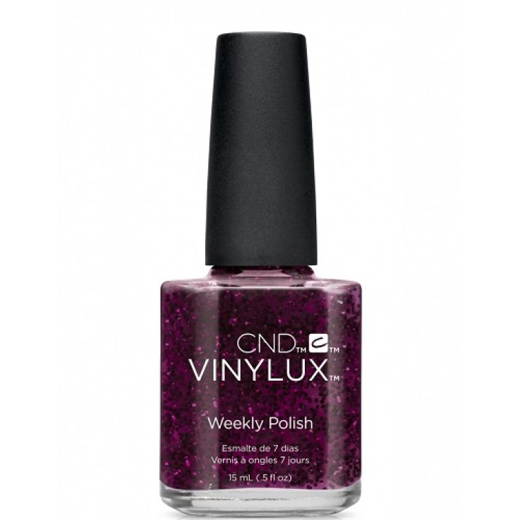 CND Vinylux Weekly Polish Colore 198 - Poison Plum 15ml