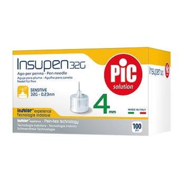 Pic Insupen Ago Per Insulina G31 6mm 100 Pezzi