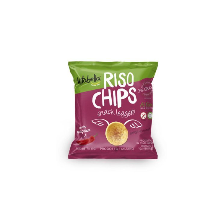 Vitabella Riso Chips Paprika Senza Glutine 20g