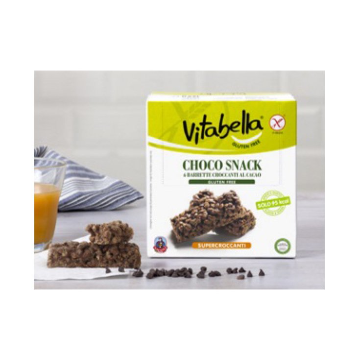 Vitabella Choco Snack Barrette Ai Cereali Senza Glutine 6 Pezzi 120g