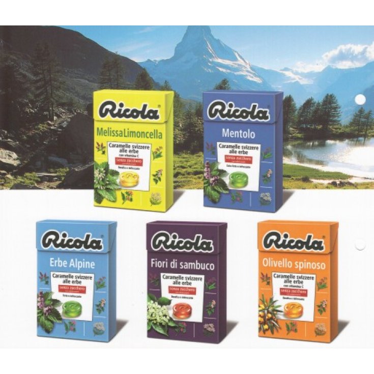 Ricola Erbe Alpine Senza Zucchero 50g