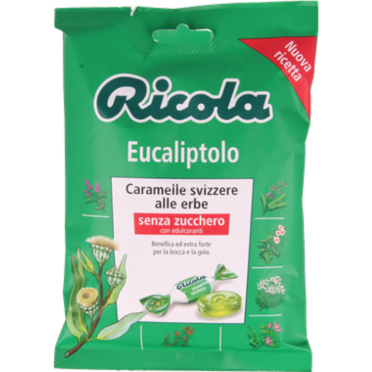 Ricola Eucaliptolo Caramelle Alle Erbe Senza Zucchero 70g