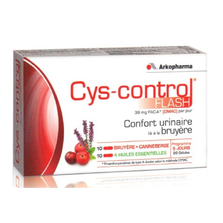 Cys Control Flash Integratore Alimentare 20 Capsule