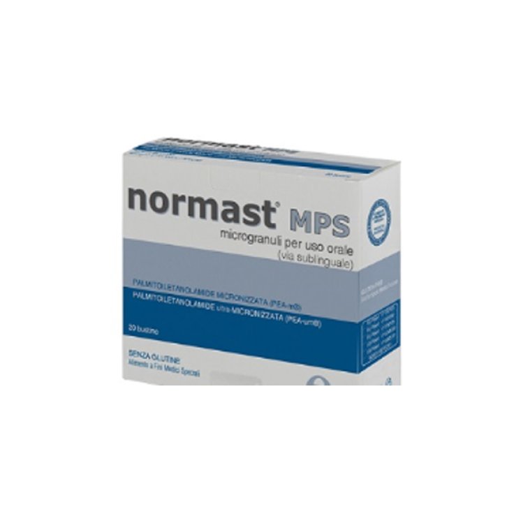Epitech Normast MPS Microgranuli Per Uso Orale Via Sublinguale Integratore Alimentare 20 Bustine
