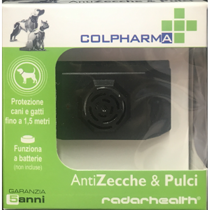 Colpharma Antizecche & Pulci Portatile A Ultrasuoni