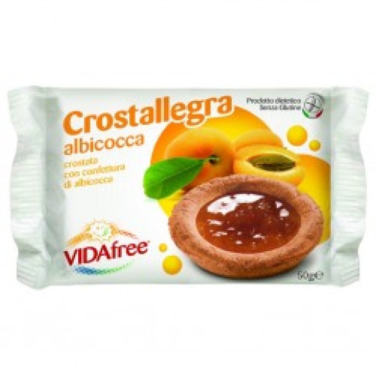 Vidafree Crostallegra Albicocca Senza Glutine 180g